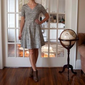 NWT Simply Vera Wang Grey Cotton Dress - size xs